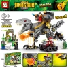 Puzzle building block toy dinosaur details Picture